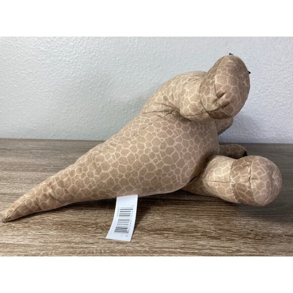 Jurassic World T-Rex Dinosaur Plush Toy Universal Studios Brown Stuffed Animal - Picture 9 of 10